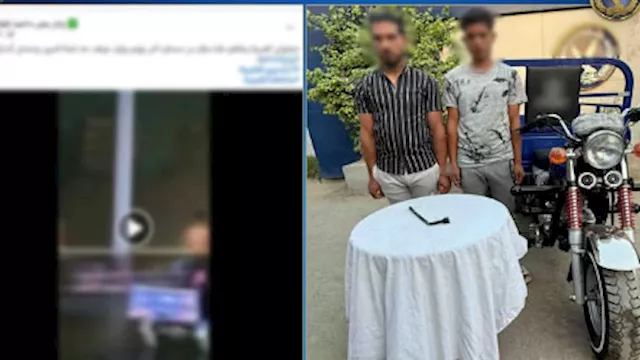 ملابسات فيديو حادث تصادم بشبرا الخيمة