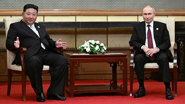 زعيم كوريا الشمالية وبوتين