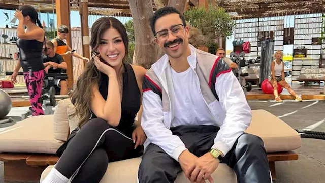 ميرنا جميل وأحمد داود من كواليس فيلم الكراش