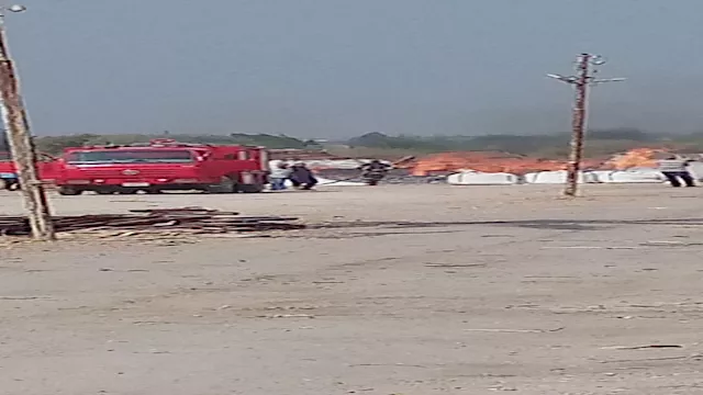 السيطرة على حريق