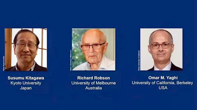 الفائزون بجائزة نوبل للكيمياء 2025 