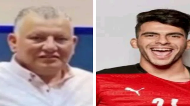 الكابتن مصطفى سيد وولده