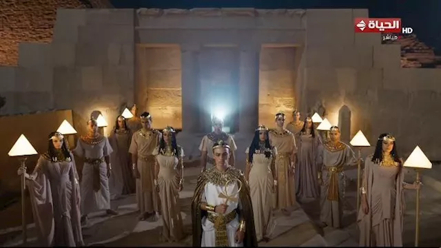 من حفل افتتاح المتحف المصري الكبير