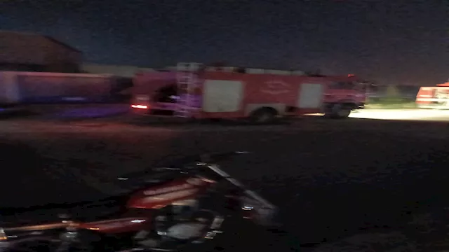 موقع الحريق