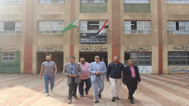 مدير تعليم الجيزة يتفقد مدارس الصف والعياط والبدرش