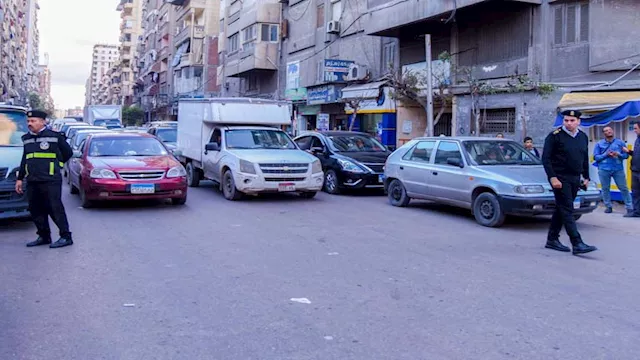 كثافات مرورية بمحاور وميادين القاهرة والجيزة