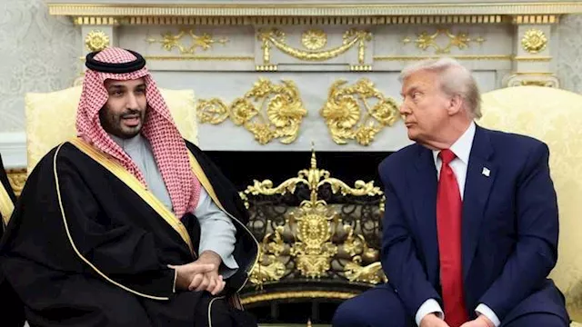 دونالد ترامب ومحمد بن سلمان