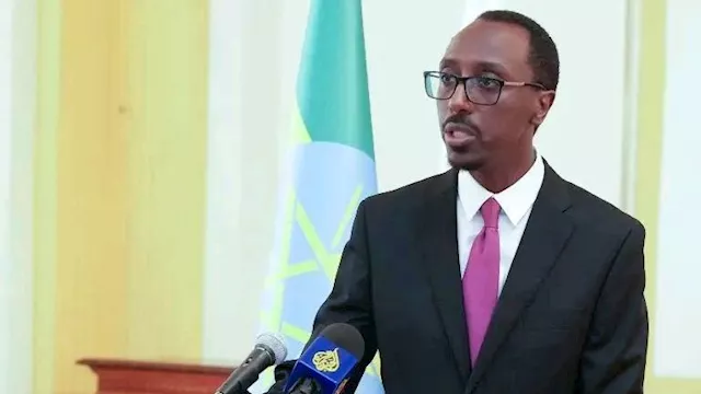 حادِرا أبيرا وزير الدولة الاثيوبي للشؤون الخارجية