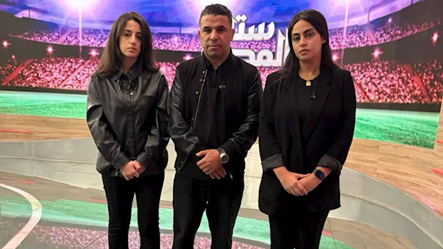 خالد الغندور مع ابنتي محمد صبري