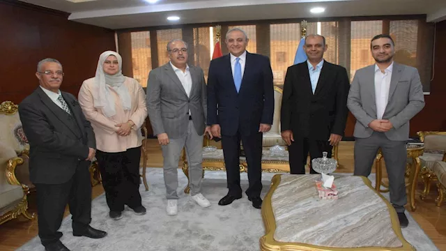 مسئولو قطاع الإسكان يزورون محافظة الغربية