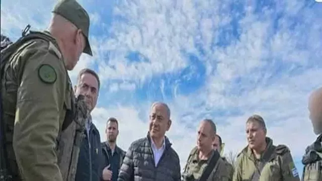 نتنياهو من جنوبي سوريا