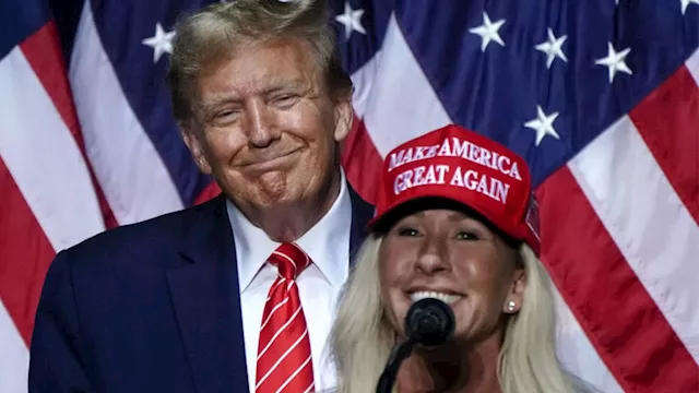 مارجوري تايلور جرين ودونالد ترامب