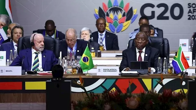 قمة مجموعة العشرين بجنوب إفريقيا