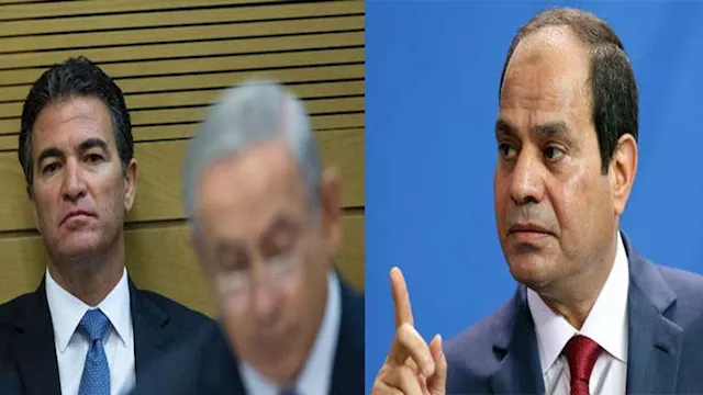 الرئيس السيسي ورئيس الموساد السابق