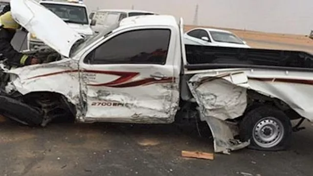 انقلاب سيارة بيك اب - ارشيفية