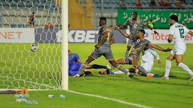 مباراة المصري وكايزر تشيفز