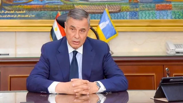 اللواء أحمد خالد محافظ الإسكندرية