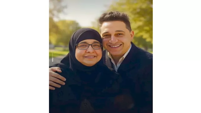 رضا ووالدته