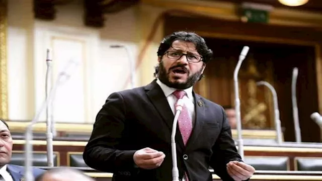 النائب أحمد بلال مرشح مجلس النواب خلال جلسة عامة -