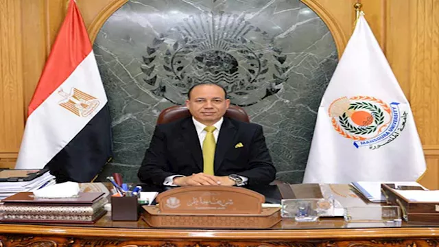 الدكتور شريف خاطر - رئيس جامعة المنصورة