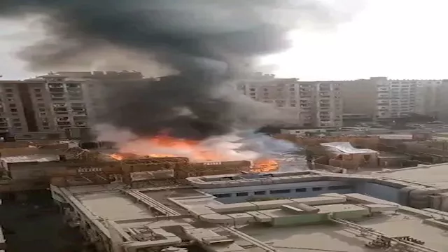 حريق ستوديو مصر