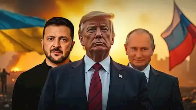 بوتين وترامب وزيلينسكي