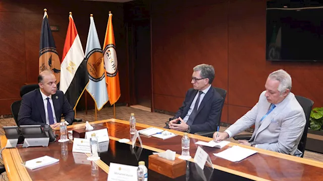 رئيس الرقابة المالية مع وفد ''سيتي بنك''