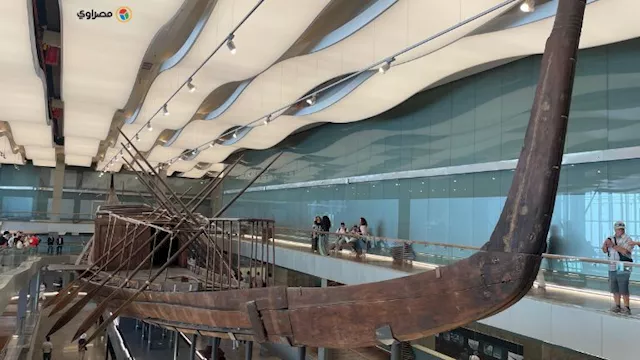 مركب خوفو - المتحف المصري الكبير