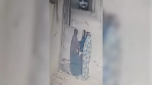 لقطة وثقتها كاميرا المراقبة