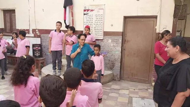 تكريم تلميذ