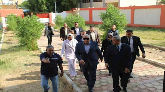 محافظ الوادي الجديد يتفقد مقا اللجان الانتخابة