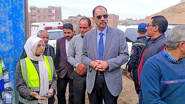 جانب من جولة محافظ سوهاج