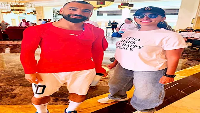 زينة تدعم محمد صلاح