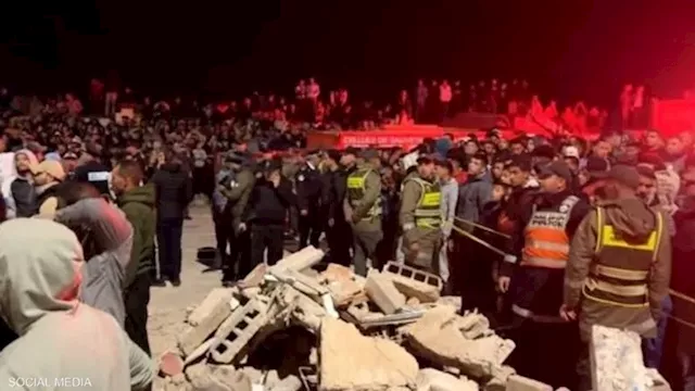انهيار مبنيين بالمغرب