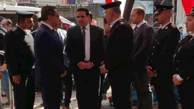 مدير أمن سوهاج يتابع انتخابات البلينا