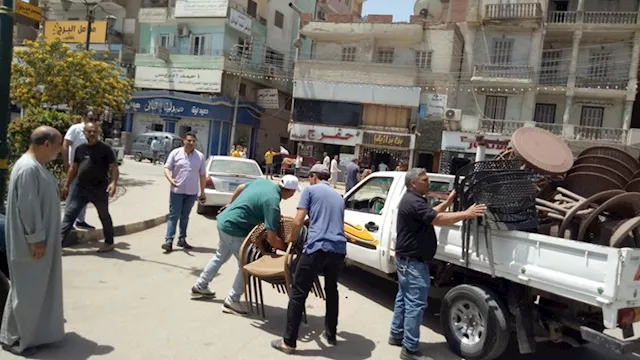 حملة مكبرة لرفع الإشغالات والمخلفات في شوارع ومياد