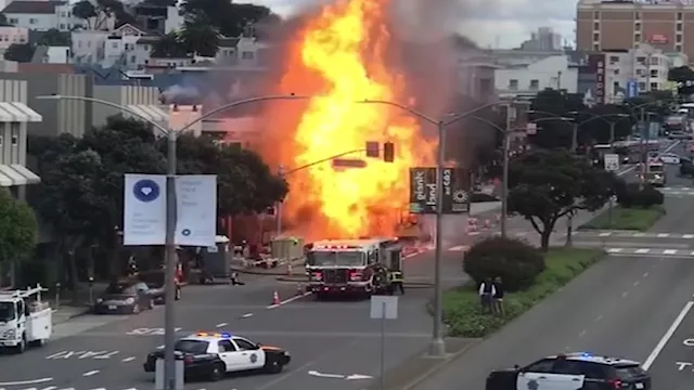 انفجار غاز في سان فرانسيسكو