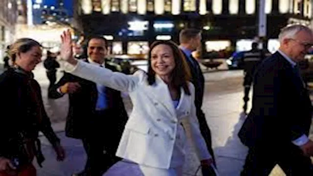 زعيمة المعارضة الفنزويلية، ماريا كورينا ماتشادو