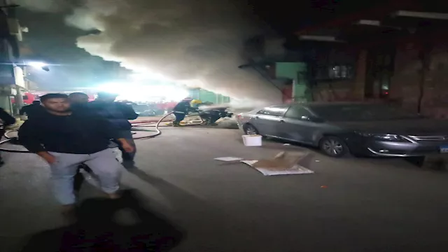 3 جثث في حريق مروع داخل عقار بشبرا