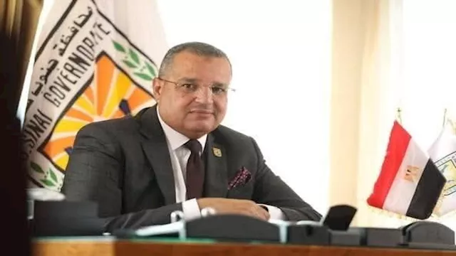  الدكتور خالد مبارك محافظ جنوب سيناء