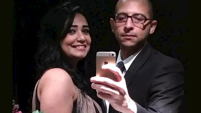 الإعلامية سالي شبل أرملة الفنان محمد الشرنوبي