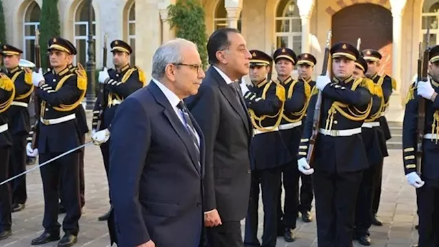 استقبال رئيس مجلس الوزراء في بيروت