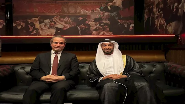 المسلماني ورئيس الهيئة الوطنية للإعلام الإماراتي ي