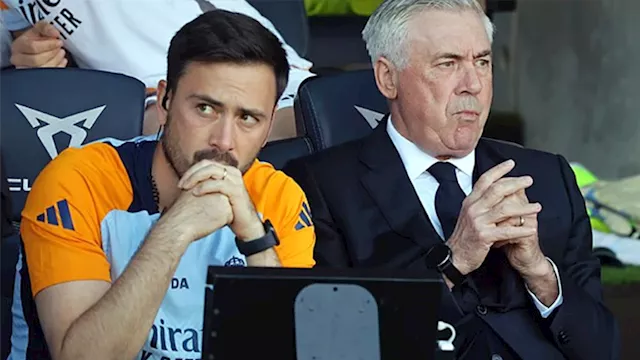 أنشيلوتي ونجله