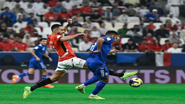 عمرو السولية من مباراة مصر والكويت