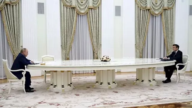 بوتين وماكرون