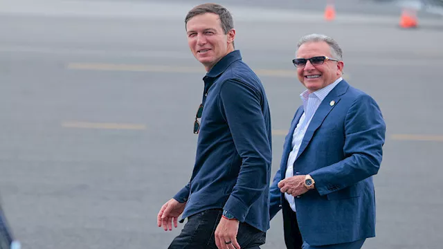  جاريد كوشنر وستيف ويتكوف