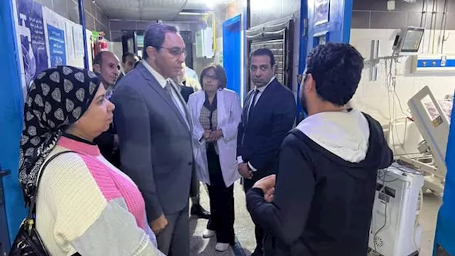 محافظ قنا يتفقد مستشفى قنا العام