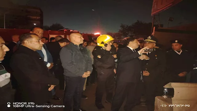 حريق محزن خشب بالمرج