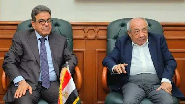 المهندس طارق النبراوي والدكتور مجدي حسن